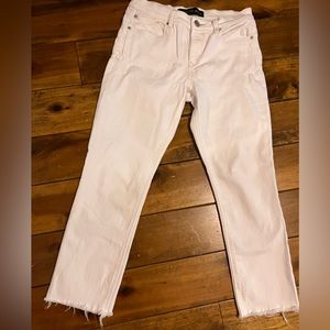 Express white jeans *altered